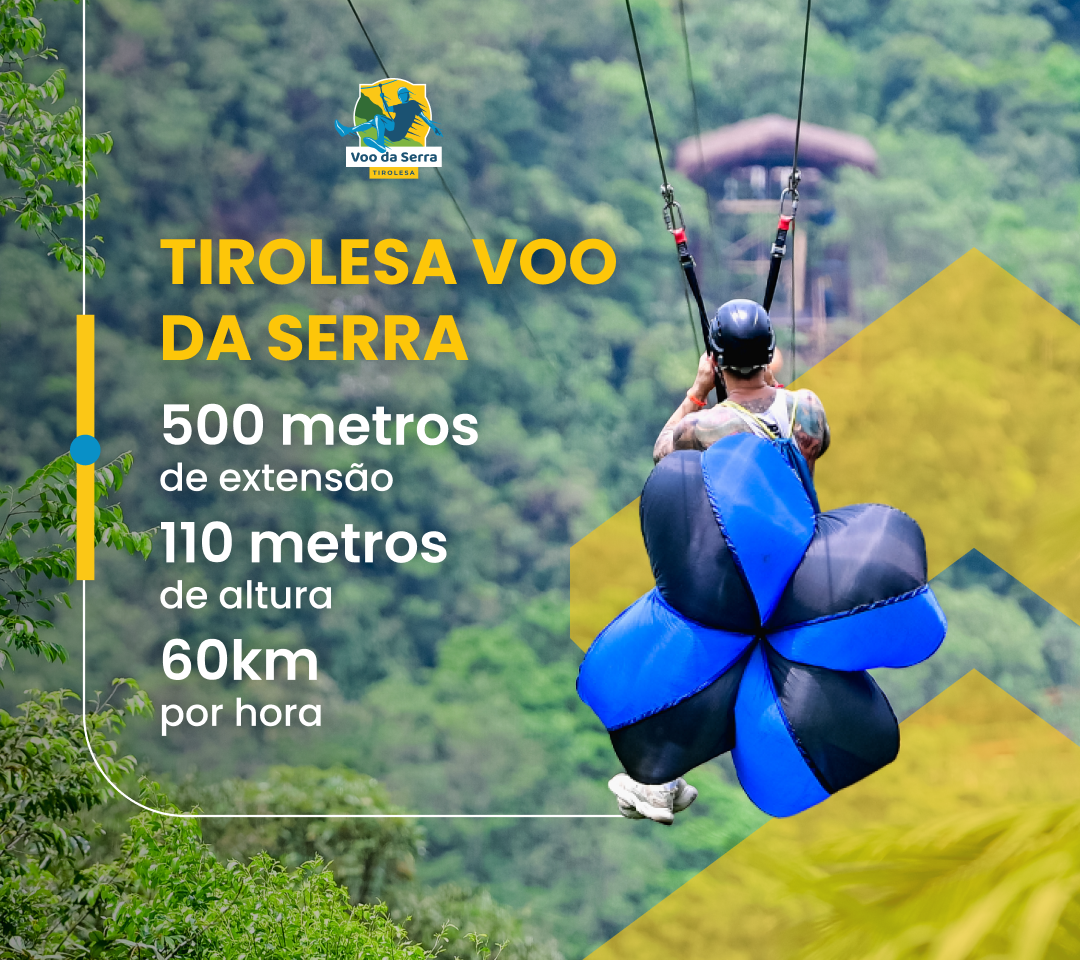 Tirolesa Voo da Serra